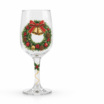 Weihnachtsglas Weihnachtskranz
