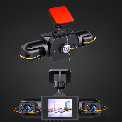 VeilVision™ | 360° Dashcam – 1080P HD, Nachtsicht & Unfallerkennung
