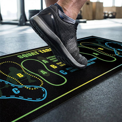 EarthPulse™ | Squat Matte – Perfekte Kniebeugen-Form & rutschfester Halt