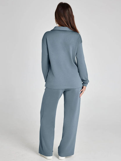 Sweatsuits™ | Damen 2-teilige Sets, lässige Outfits mit langärmligen Sweatsuits
