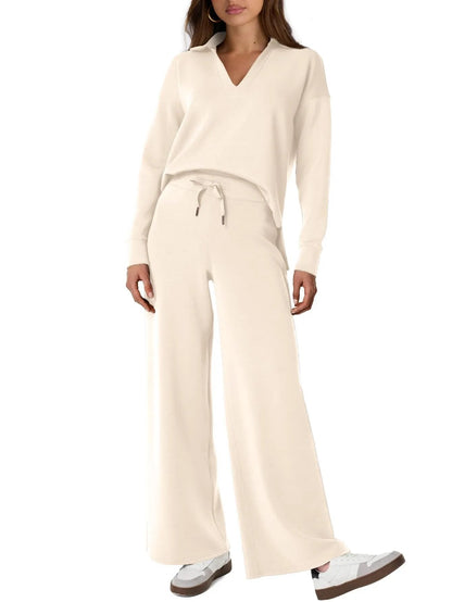 Sweatsuits™ | Damen 2-teilige Sets, lässige Outfits mit langärmligen Sweatsuits