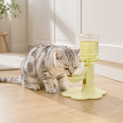 Katzen Trinkbrunnen ohne Strom mit Schwerkraft System 650 ml