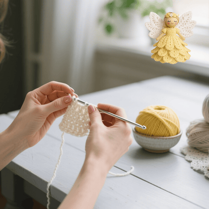 1+1 GRATIS | AngelCraft™ | DIY Häkelset für Herz & Zuhause