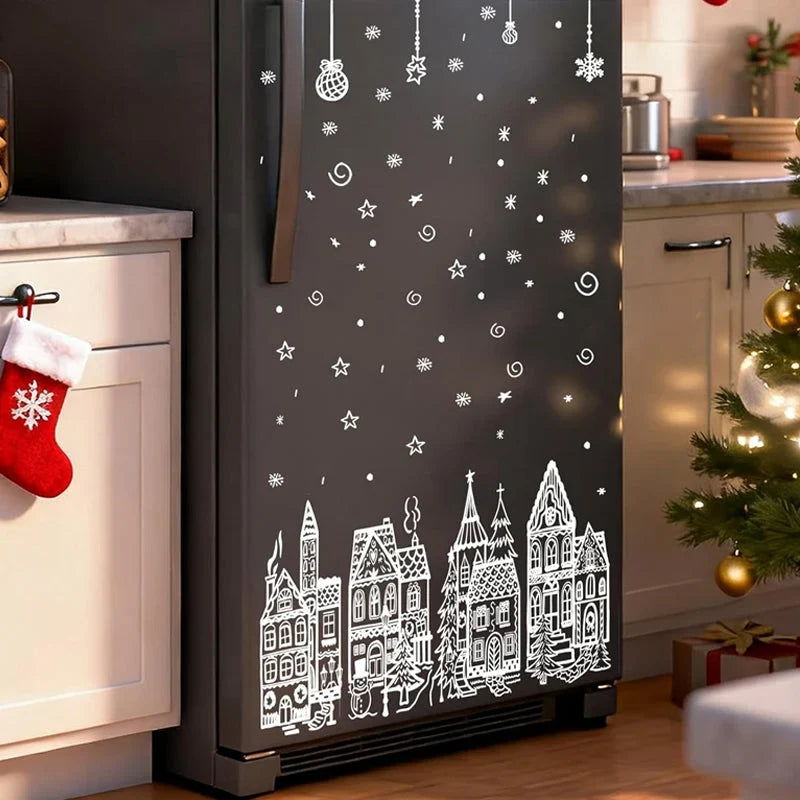 Weihnachts-Fensteraufkleber mit festlichen Motiven, Bild 13