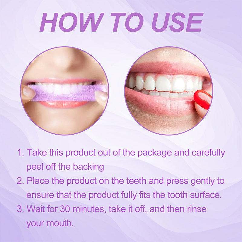 BrightSmile PAP™ | Radiant Smile Streifen 14 Stück — Mühelose Helligkeitssteigerung