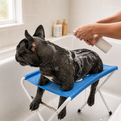 Stillpaw – Erhöhte rutschfeste Hunde-Badeplattform