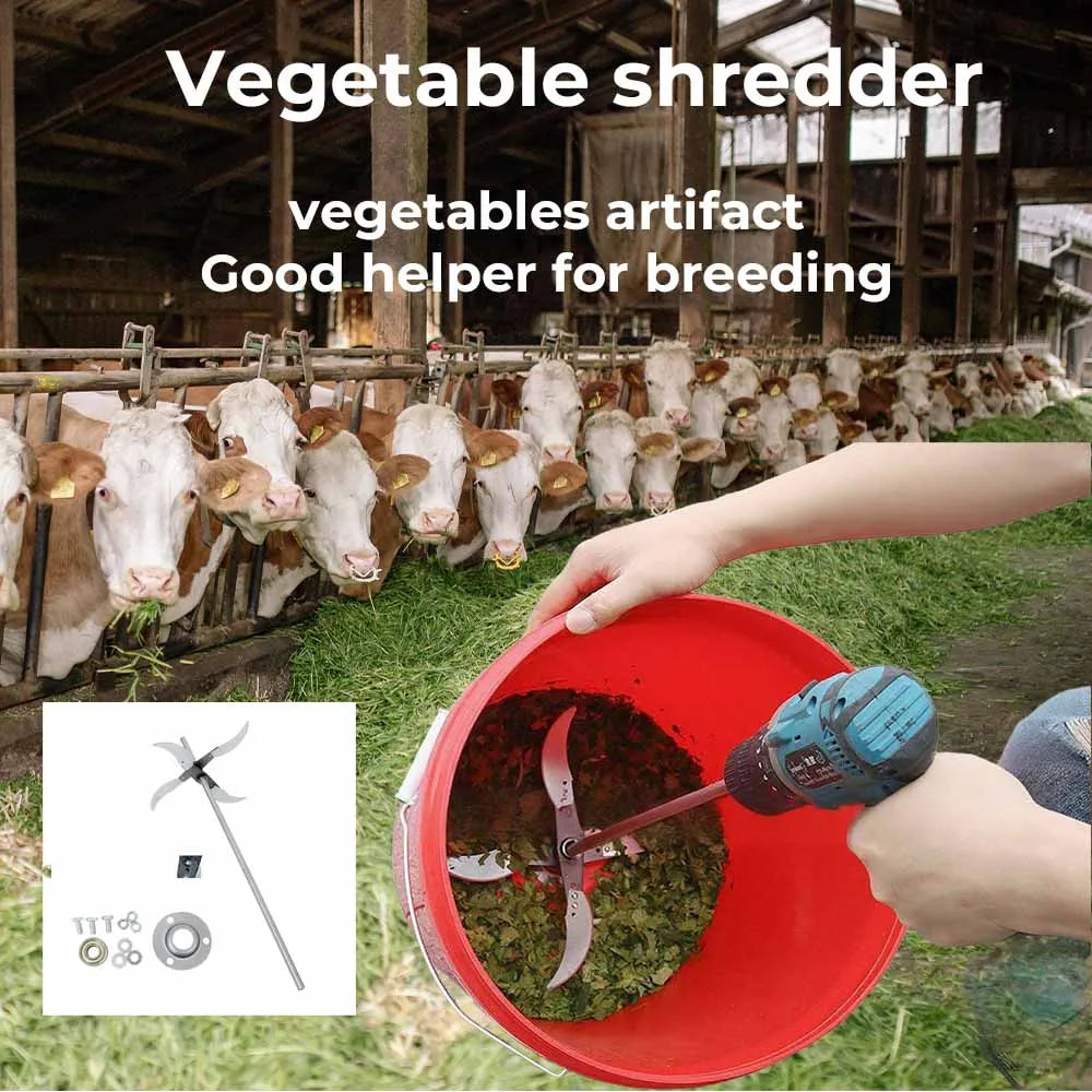 AgriCut™ | Futterschneider – Edelstahlklingen, effizient & robust