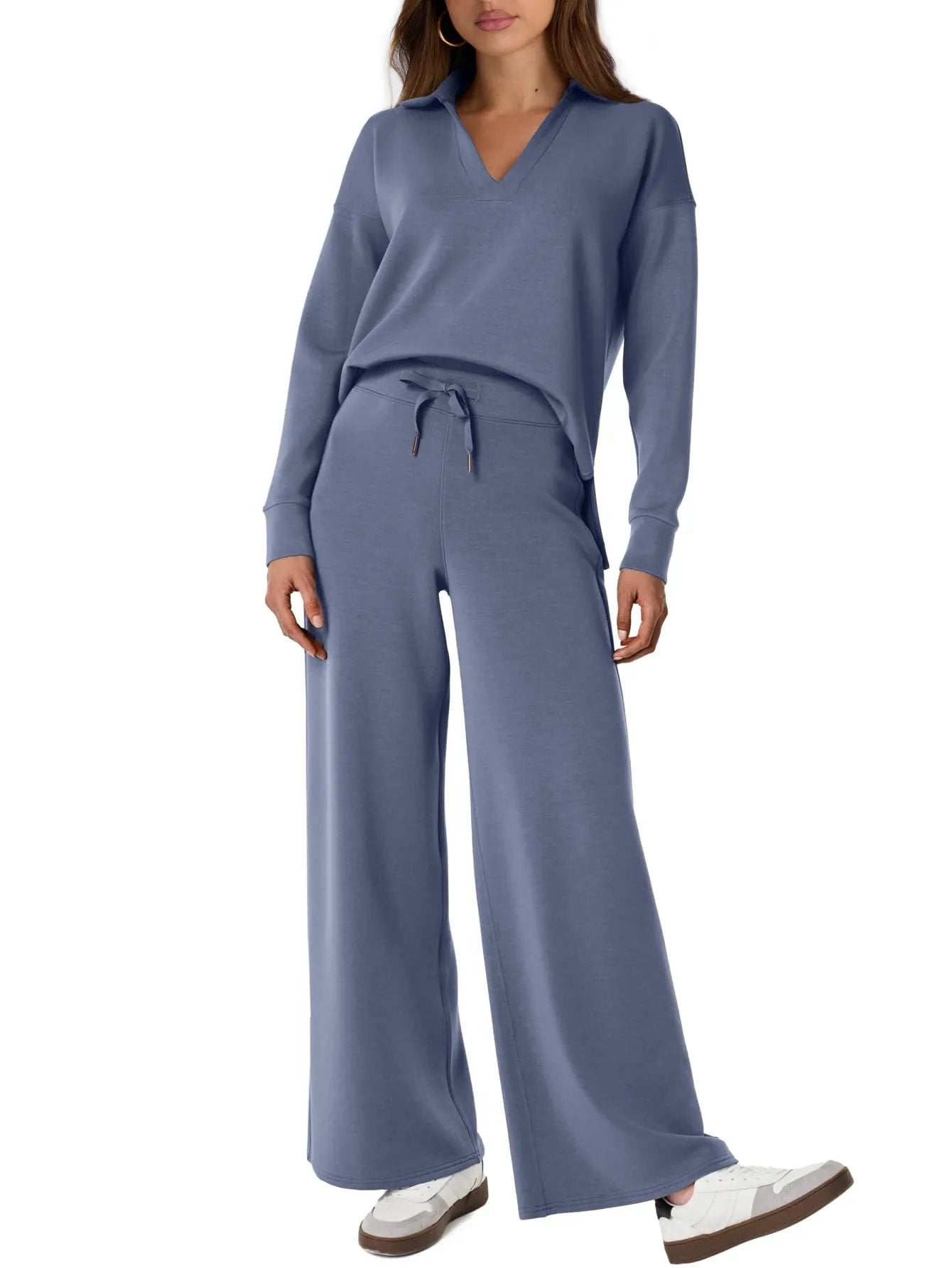 Sweatsuits™ | Damen 2-teilige Sets, lässige Outfits mit langärmligen Sweatsuits
