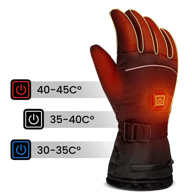 Beheizbare Handschuhe Touchscreen