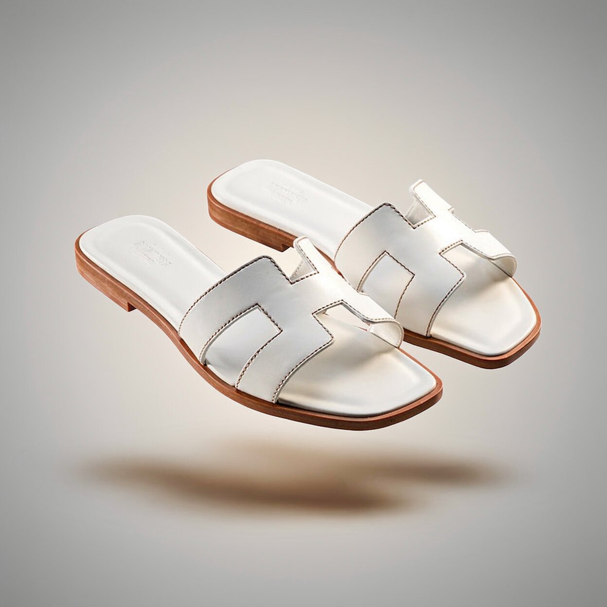 Bequeme Leder-Pantoletten für Damen | Komfortable Sommerschuhe