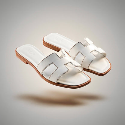 Bequeme Leder-Pantoletten für Damen | Komfortable Sommerschuhe