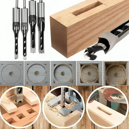 WoodCraftPro™ – Perfekt quadratische Löcher schnell und sauber bohren, jedes Mal
