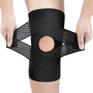 Kniebandage mit Kompression verstellbar 2er-Set | KneeGuard