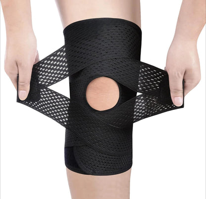 Kniebandage mit Kompression verstellbar 2er-Set | KneeGuard