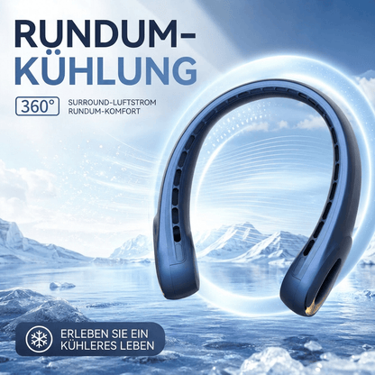 NackenAire™ Bladeless Nackenventilator – Handsfree-Abkühlung für unterwegs