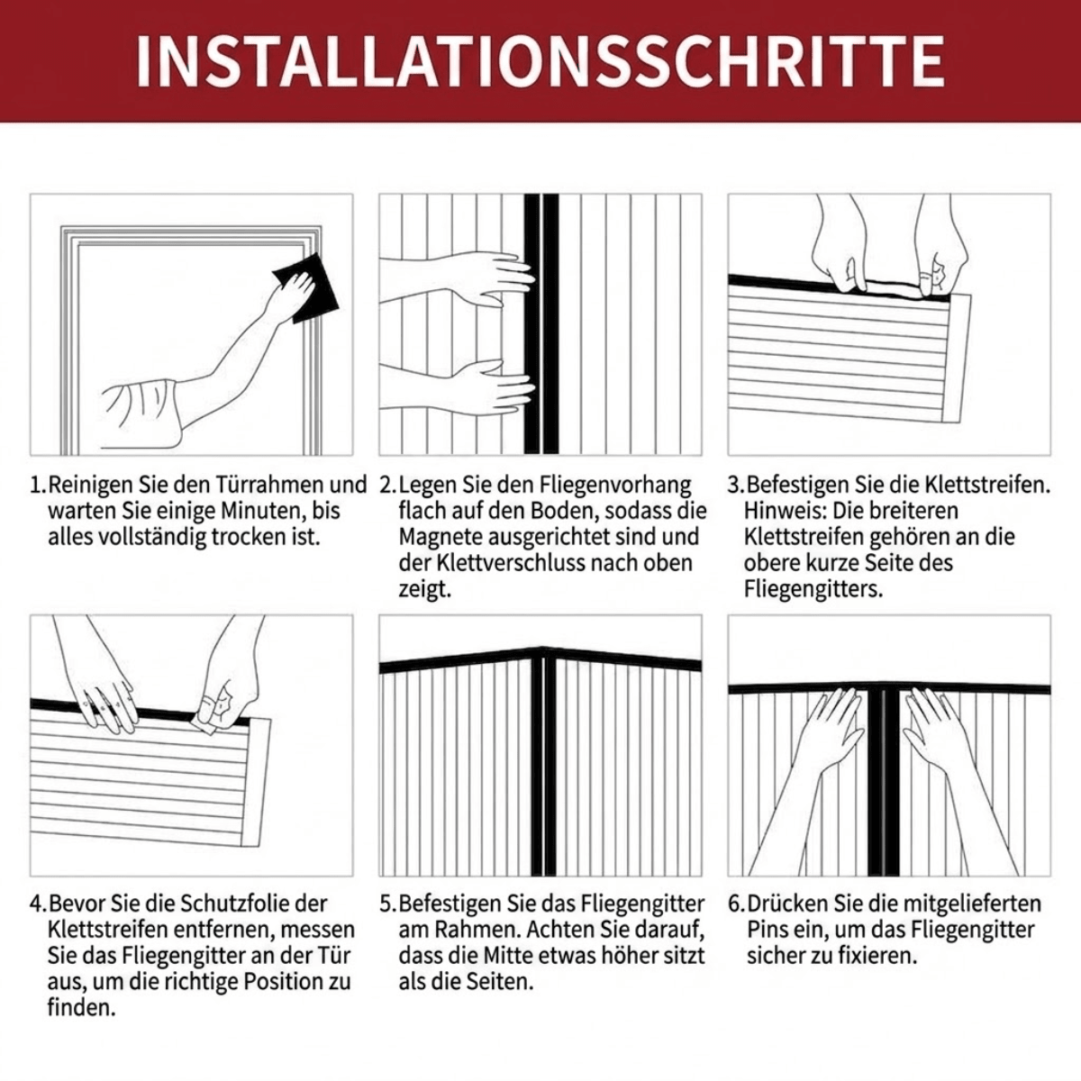 BreezeGuard™ Fliegengitter – Frische Luft, keine Insekten – ohne Bohren
