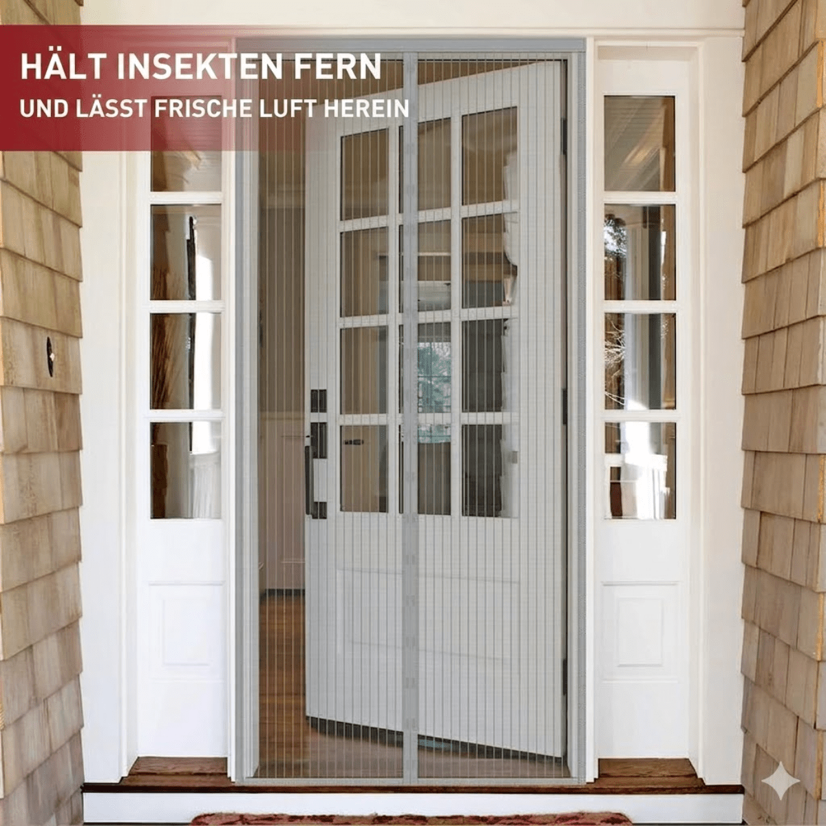 BreezeGuard™ Fliegengitter – Frische Luft, keine Insekten – ohne Bohren