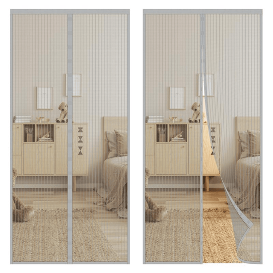 BreezeGuard™ | Fliegengitter Balkontür ohne Bohren – Tür auf lassen, Mücken draußen