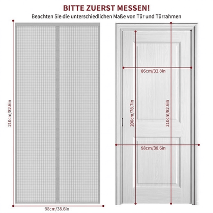 BreezeGuard™ Fliegengitter – Frische Luft, keine Insekten – ohne Bohren