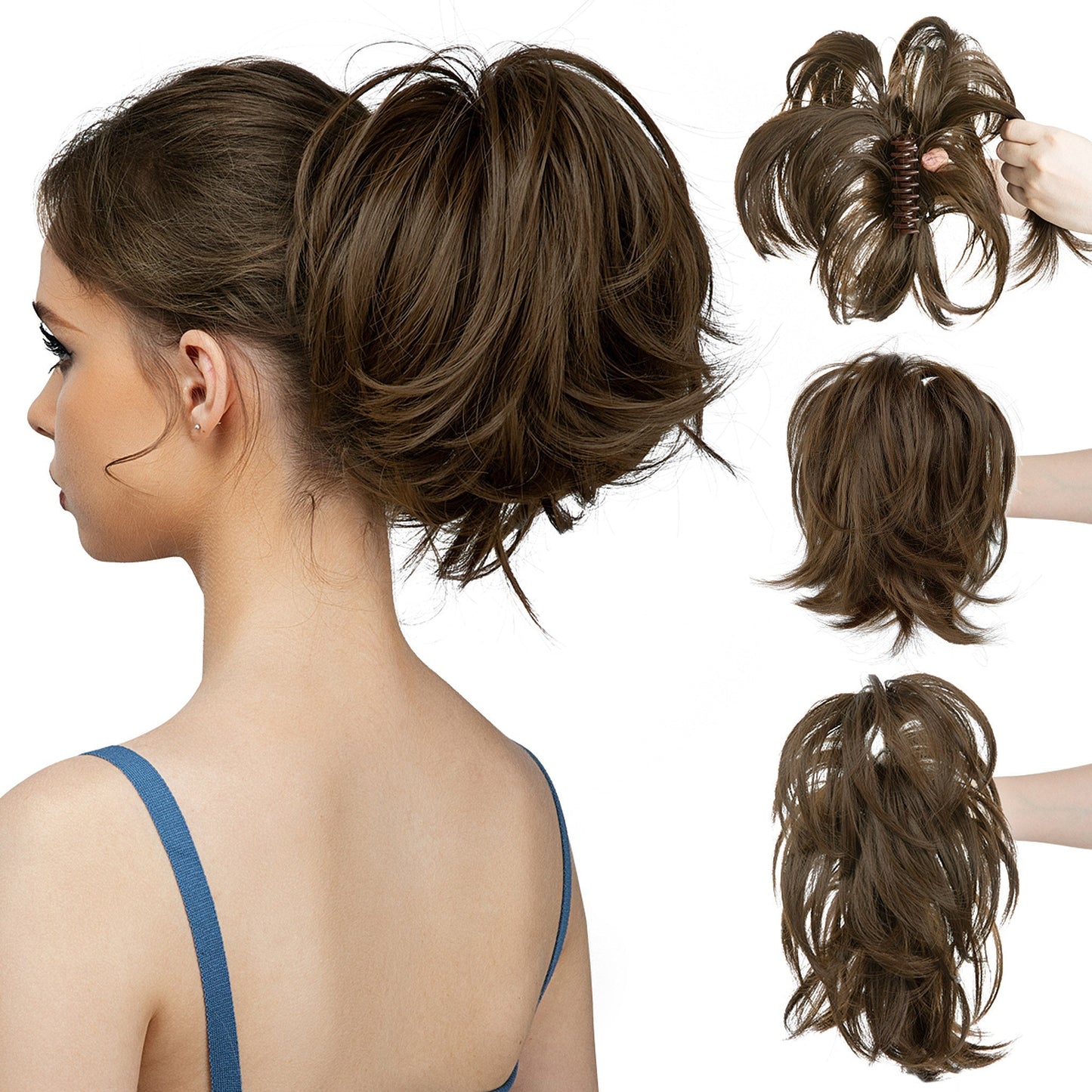 Grande™ – Voluminöser Pferdeschwanz mit Krallenclip | 50 % RABATT