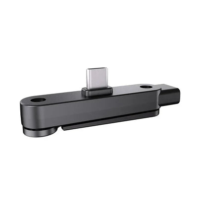 USB-C-Ladeadapter mit 360°-Klappständer – gewinkelter Stecker, bis 240 W Durchleitung