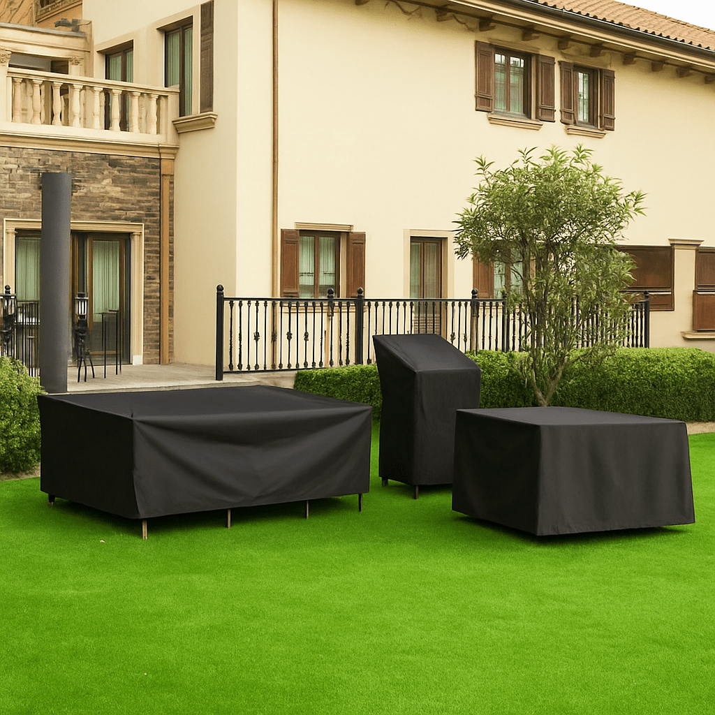 GardenGuard™ | Bewahren Sie Ihre Gartenmöbel strahlend sauber und trocken bei jedem Wetter!