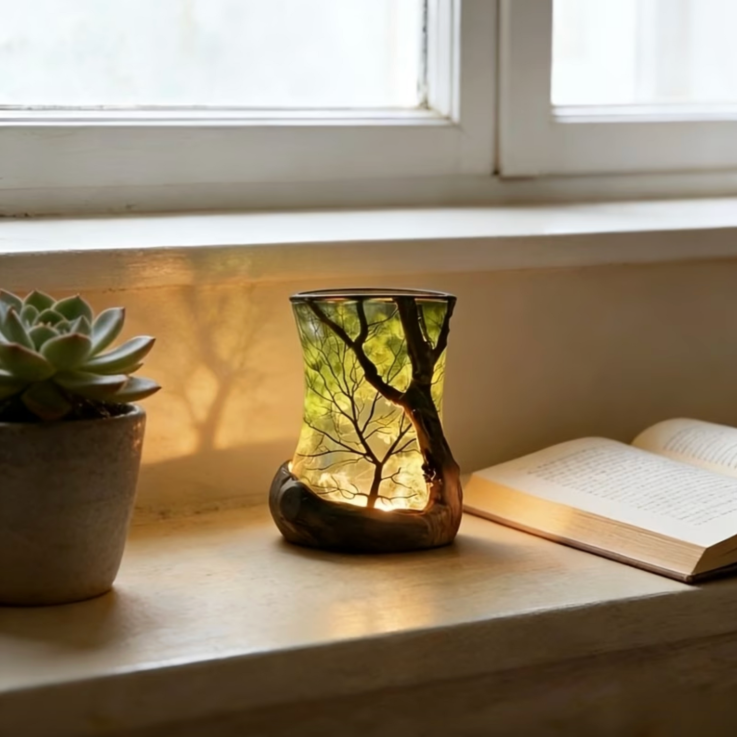 LED-Waldlicht mit Baumschatten-Projektion | WaldLicht™
