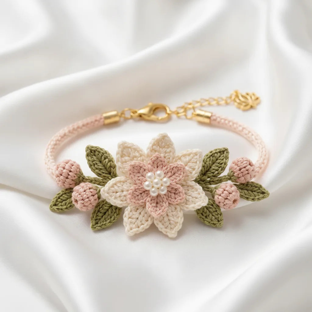 NatureStitch – Wunderschöne handgemachte Armbänder einfach selbst häkeln