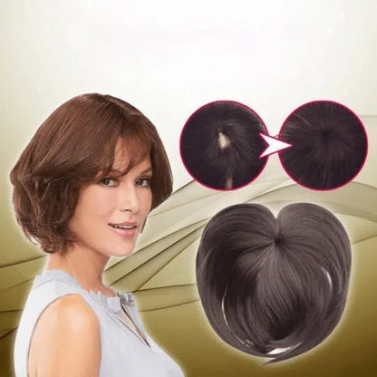 Haar Topper aus 100 Prozent Remy Echthaar mit Clip In System