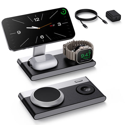 IonCharge Ladestation aufgeklappt und zusammengeklappt
