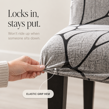Snugchair – Elastischer Stuhlbezug für Esszimmerstühle