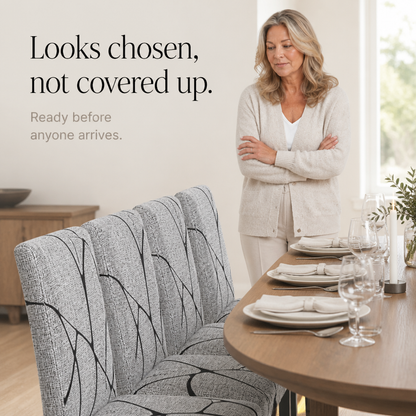Snugchair – Elastischer Stuhlbezug für Esszimmerstühle