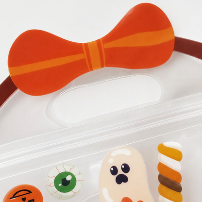 Glowkin – Transparente Kürbis-Tütchen mit Zipper | 30er-Set