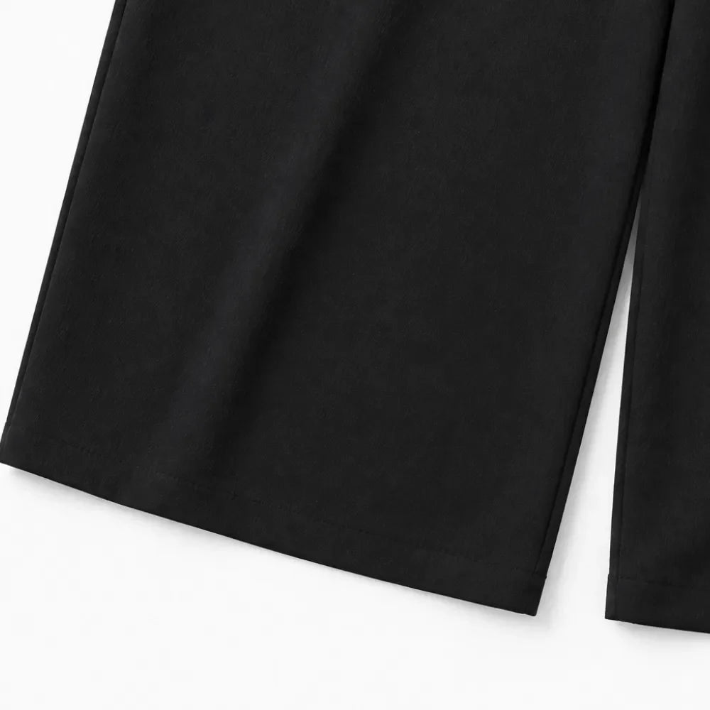 Solene – Hemd-Jumpsuit mit weitem Bein, Gürtel und Bindegürtel in der Taille