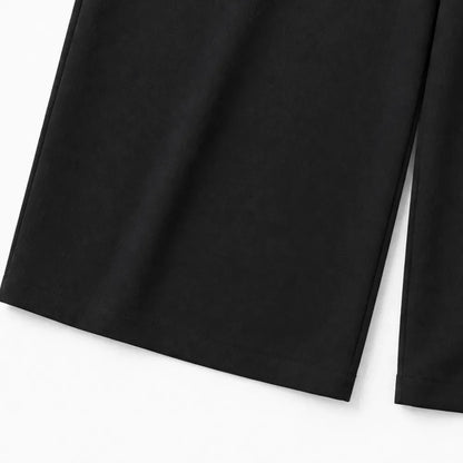 Solene – Hemd-Jumpsuit mit weitem Bein, Gürtel und Bindegürtel in der Taille