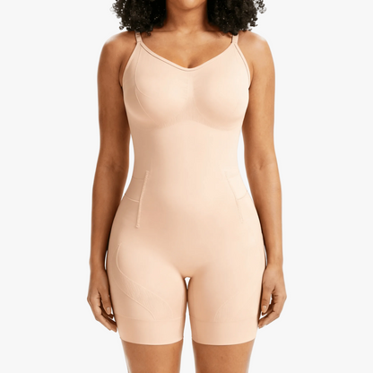 Nahtloser Shapewear-Body mit 3-Zonen-Formung | Curvena
