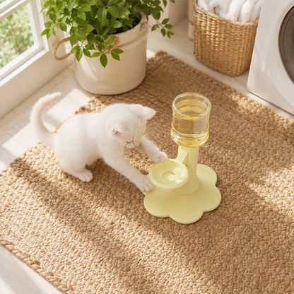 Katzen Trinkbrunnen ohne Strom mit Schwerkraft System 650 ml