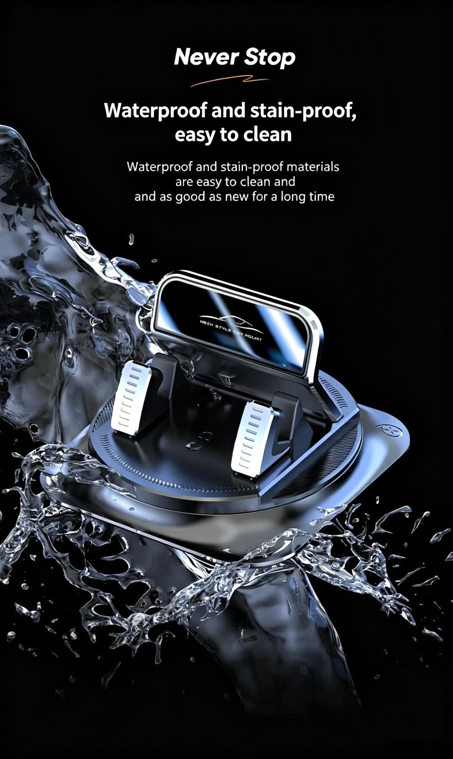 Handyhalterung mit Saugnapf 360° drehbar | GripSure™
