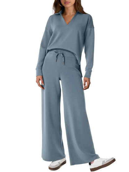 Sweatsuits™ | Damen 2-teilige Sets, lässige Outfits mit langärmligen Sweatsuits