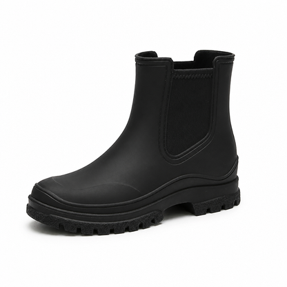 Chelsea-Gummistiefel wasserdicht & rutschfest – trockene Füße bei Regen, Laub & Matsch
