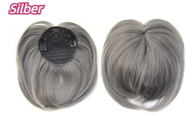 Haar Topper aus 100 Prozent Remy Echthaar mit Clip In System