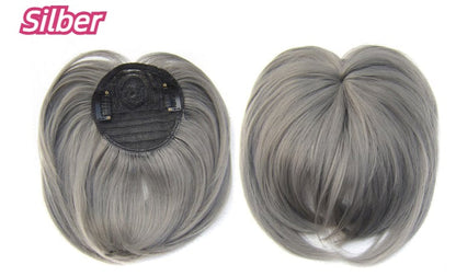Haar Topper aus 100 Prozent Remy Echthaar mit Clip In System