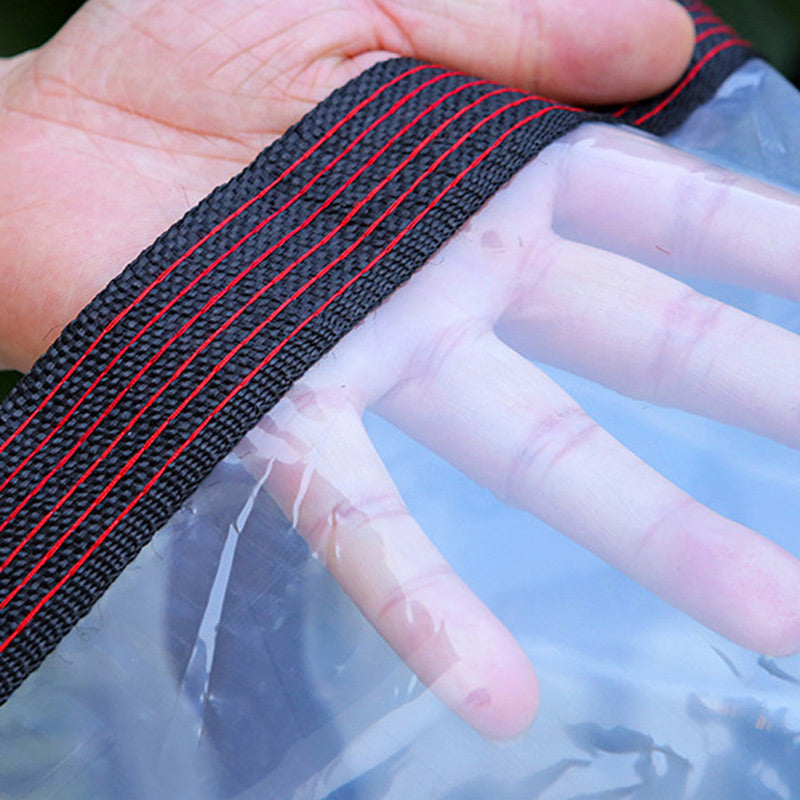 VitraGuard™ | Transparenter Wetterschutz für Garten, Möbel & Außenbereiche