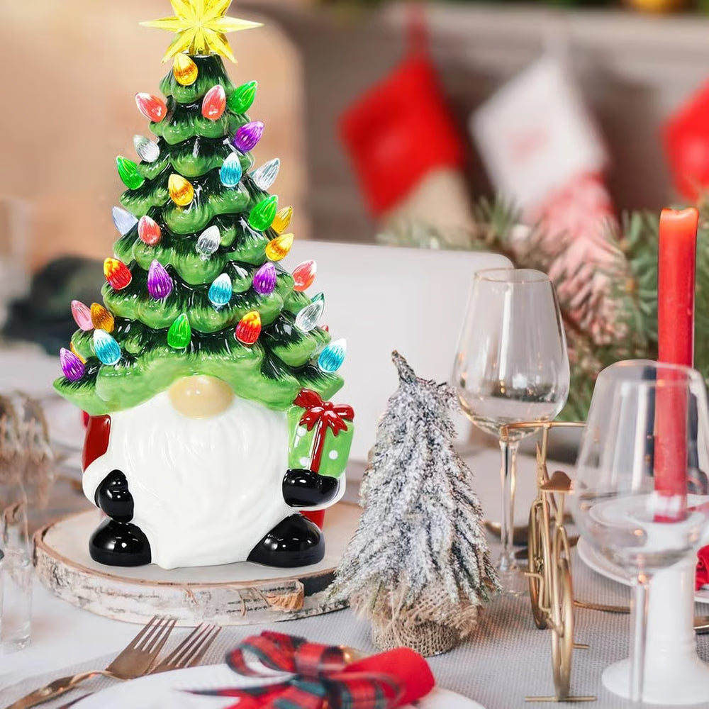 Leuchtender Wichtel Weihnachtsbaum Geschenkidee