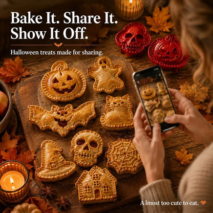 1+1 in kaching - Halloween Mini-Pie-Former 8 Motive | SpookEase