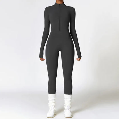 50% RABATT | Winter Luxe Thermo Jumpsuit – Elegant, Warm & Figurbetont