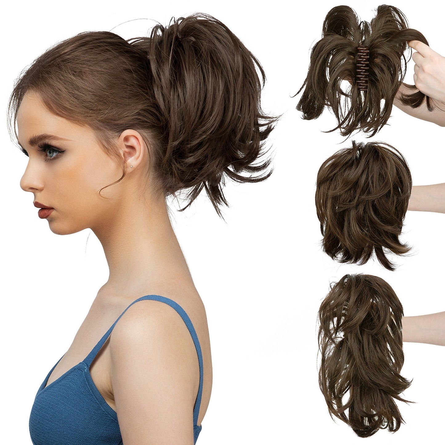 Grande™ – Voluminöser Pferdeschwanz mit Krallenclip | 50 % RABATT
