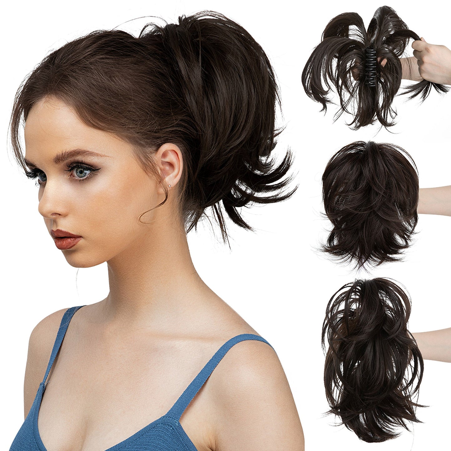 Grande™ – Voluminöser Pferdeschwanz mit Krallenclip | 50 % RABATT