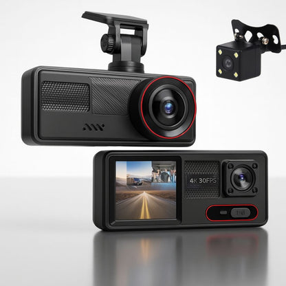 SafeRoute™ | Dashcam für Auto vorne und hinten | Weitwinkel | App Steuerung
