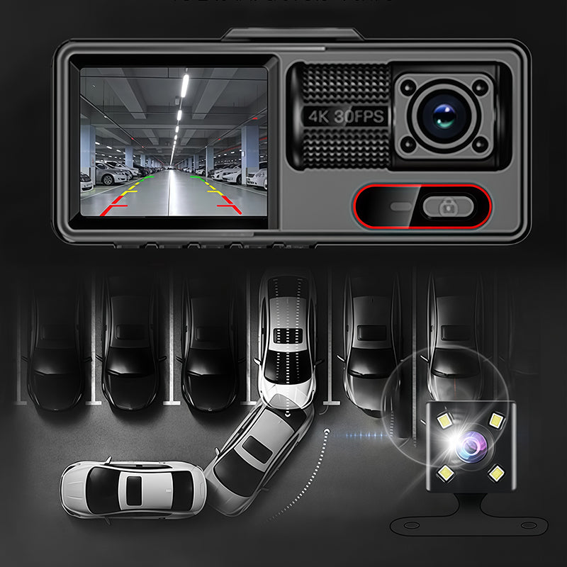 SafeRoute™ | Dashcam für Auto vorne und hinten | Weitwinkel | App Steuerung